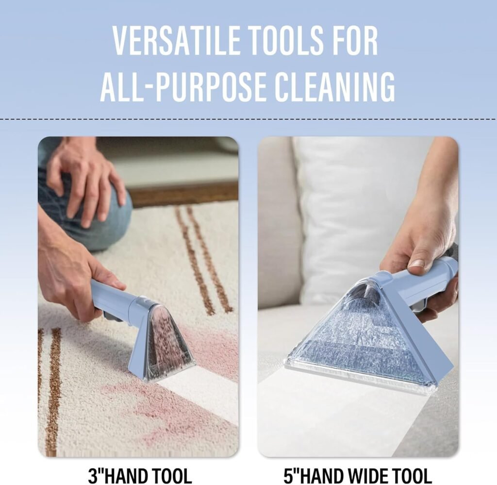 STARRYBOT compact carpet and upholstery cleaner