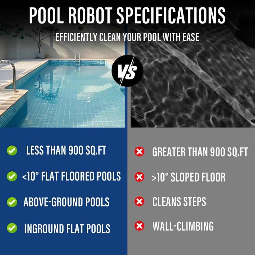 STARRYBOT Robotic Pool Cleaner for effortless pool maintenance