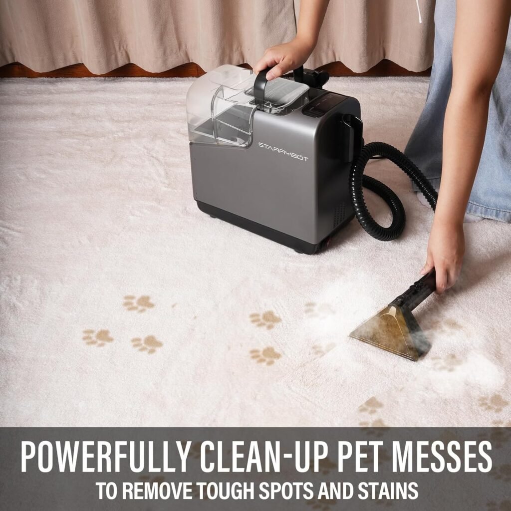 starrybot carpet cleaner for pets